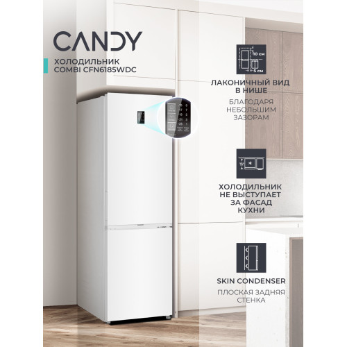 Холодильник Candy CFN6185WDC