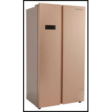 Холодильник ASCOLI ACDG571WE золотистый