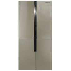 Холодильник GiNZZU NFK-510 шампань стекло