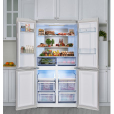 Холодильник LEX LCD505WID белый (4-х дв., FNF, инвертор)