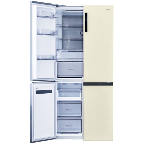 Холодильник Centek CT-1746 NF Beige Glass