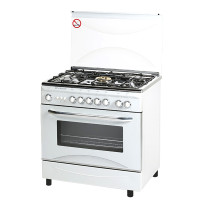 Плита FRESH 80Х55 I white st.st. top