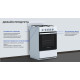Газовая плита Horizont GS-5001W белый