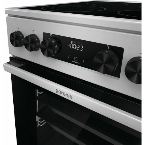 Плита Gorenje GEC5C40XAOT серебристый