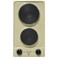 Плита ЛЫСЬВА ЭПБ 22 кремовый/рябчик (настольная )