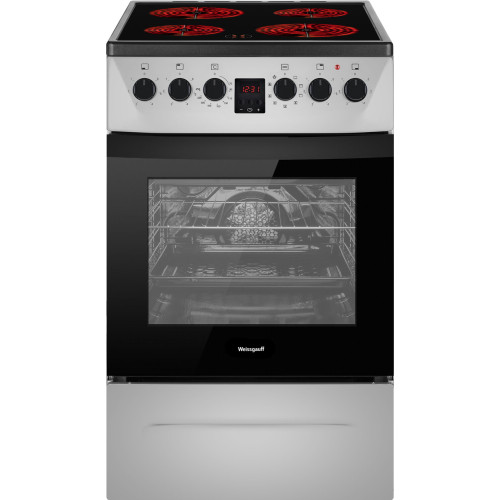 Плита Weissgauff WES 2V16 SE Premium Line серебристый