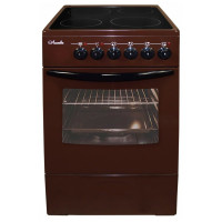 Плита Лысьва EF4002MK00 коричневый без крышки