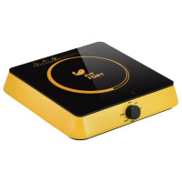 Плита Kitfort КТ-113-4 желтый/черный