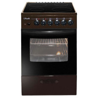 Плита Электрическая Лысьва ЭПС 404 МС коричневый пирокерамика