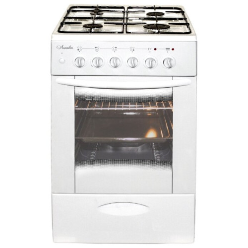 Плита Комбинированная Лысьва ЭГ 401 МС-2у белая, б/крышк комб/пл