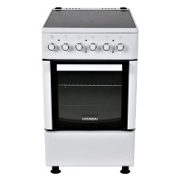 Плита Hyundai REE225 белый стеклокерамика (без крышки)