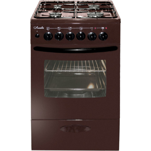 Плита Лысьва ЭГ 401 МС-2у коричневый (без крышки) реш.чугун