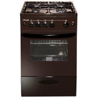 Плита Лысьва 400 М2С-2у коричневый стеклянная крышка