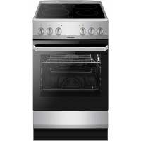 Плита стеклокерамическая Hansa FCCS56069 серебристый