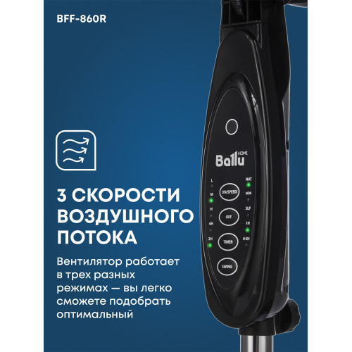 Вентилятор Ballu BFF - 860R (black)