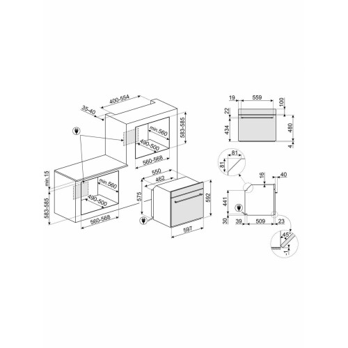 Духовой шкаф Smeg SF68C1PO Coloniale