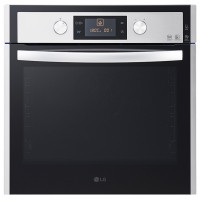 Духовой шкаф LG LB645059T2 стекло черное/нержавеющая сталь