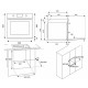 Духовой шкаф BERTAZZONI F6011MODVLZ