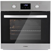 Духовой шкаф Hyundai HEO 6640 IX серебристый/черный