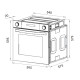 Духовой шкаф Weissgauff EOV 814 SDBE