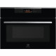 Духовой шкаф Electrolux KVLBE08X черный/нержавеющая сталь