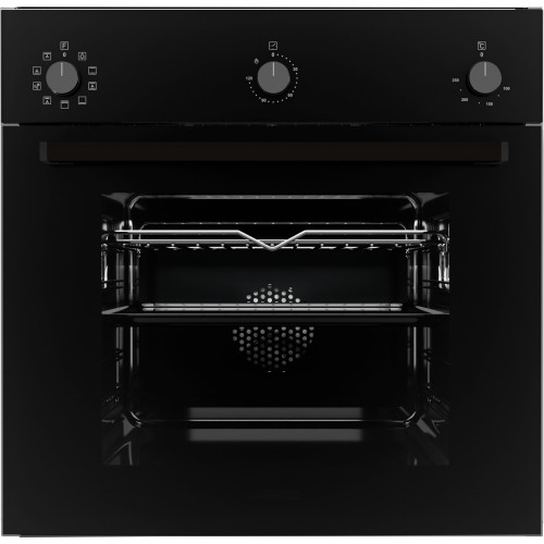 Духовой шкаф электрический Hyundai 6009.03 BG черное стекло