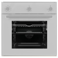 Духовой шкаф Hyundai 6009.03 WG белый стекло