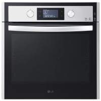 Духовой шкаф LG LB645479T1 стекло черное/нержавеющая сталь
