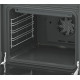 Духовой шкаф Darina PLS BDE 112 708 1X2 нержавеющая сталь/стекло черное