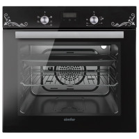 Духовой шкаф SIMFER B6EB56022 черный с рисунком