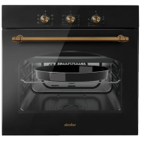 Духовой шкаф SIMFER B6EL18017 черный/бронза