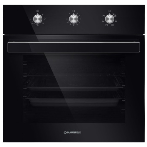 Духовой шкаф Maunfeld CEOF 656B чёрный стекло