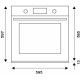 Духовой шкаф Bertazzoni F6011PROELX