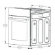 Духовой шкаф Weissgauff EOY 4511 Touch DB