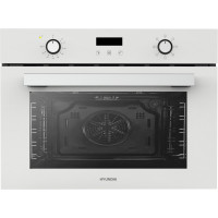 Духовой шкаф Hyundai HEO 64512 WG стекло белое