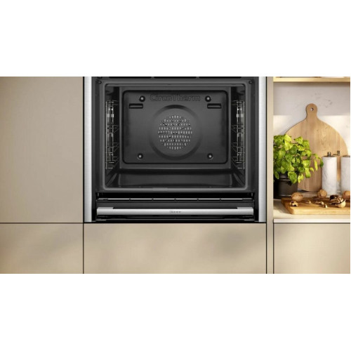 Духовой шкаф Neff B64CS71N0 черный/нерж