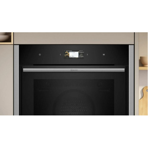 Духовой шкаф Neff B64CS71N0 черный/нерж
