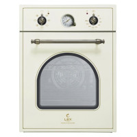 Духовой шкаф Lex EDM 4573 С IV LIGHT стекло слоновая кость