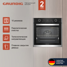 Духовой шкаф Grundig GEBM19400BMPHI нерж