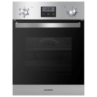 Духовой шкаф Maunfeld MEOXS 436SL нержавейка/черный стекло