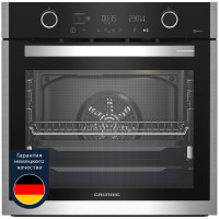 Духовой шкаф Grundig GEBM19400BPHI нерж/черный