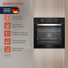 Духовой шкаф Grundig GEDM12300B черный