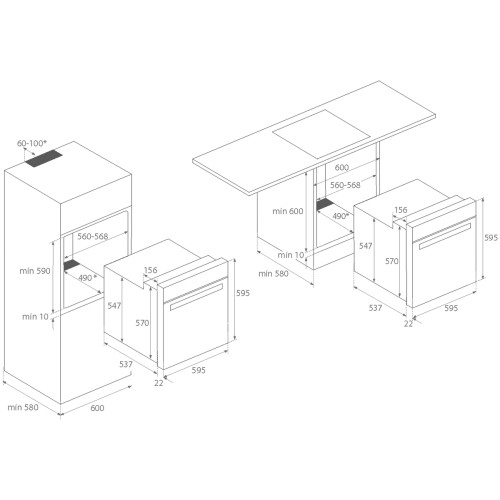 Kuppersberg fph 611 w электрический духовой шкаф