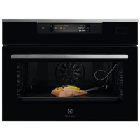 Духовой шкаф Electrolux KVBAS21WX серебристый/черный