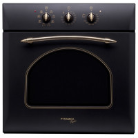 Духовой шкаф PYRAMIDA F 84 ER BLACK RUSTICO
