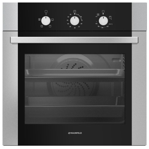Духовой шкаф Maunfeld MEOC 674S3 нерж.сталь/черный