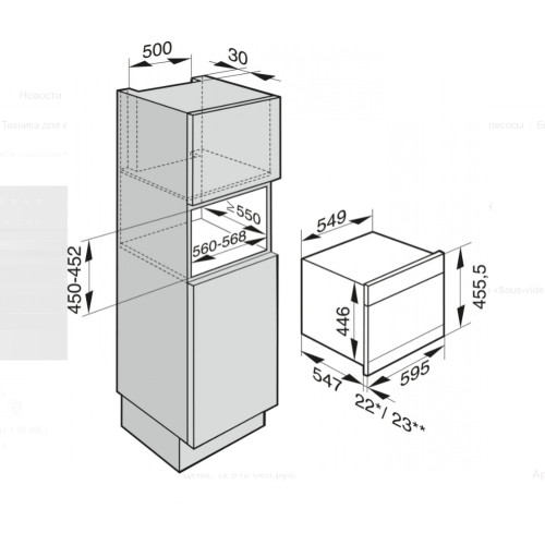 Духовой шкаф Miele DGC 7440 HC Pro OBSW Obsidian Black черный обсидиан