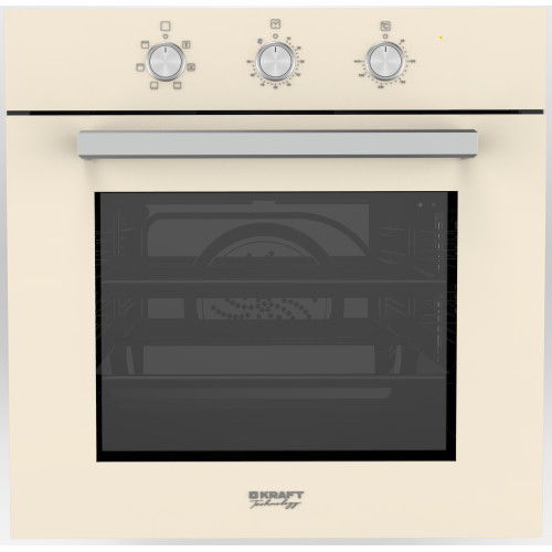 Духовой шкаф KRAFT TCH-OV102BGG бежевый