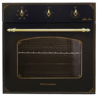 Духовой шкаф Electronicsdeluxe 6006.03 эшв-008 черный матовый