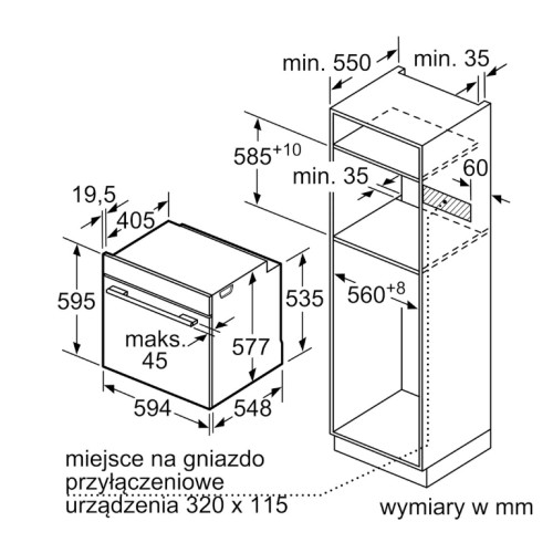 Духовой шкаф BOSCH HRG978NB1